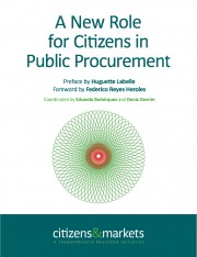 A New Role for Citizens in Public Procurement-Portada